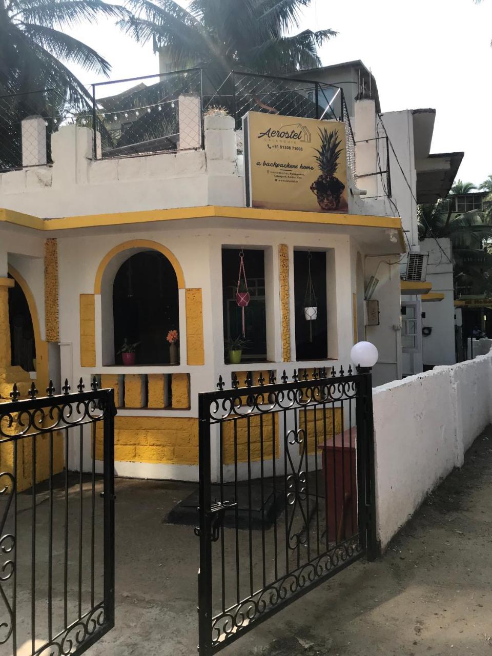 Aerostel - Backpacker'S Hostel In Goa Calangute Exterior photo